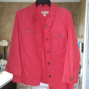 Coral jacket